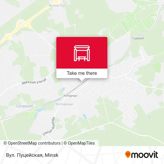 Вул. Пуцейская map