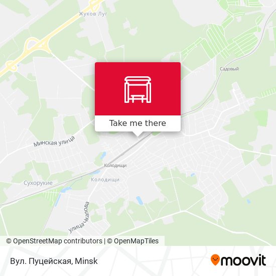 Вул. Пуцейская map