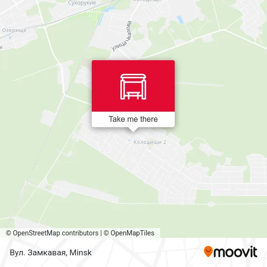 Вул. Замкавая map