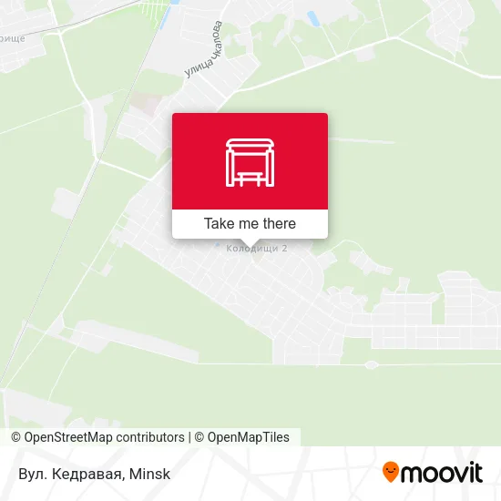 Вул. Кедравая map