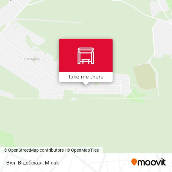 Вул. Віцебская map