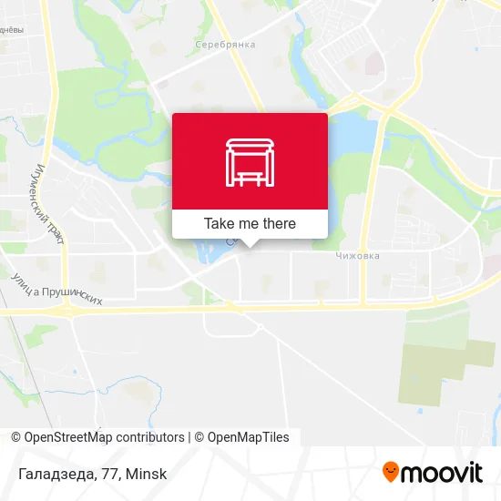 Галадзеда, 77 map