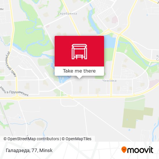 Галадзеда, 77 map