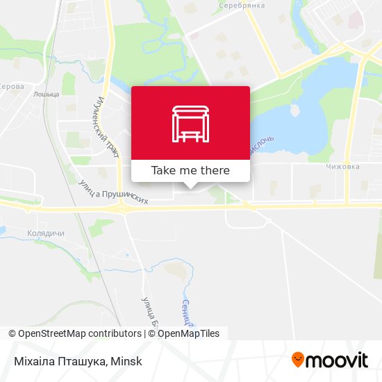 Міхаіла Пташука map