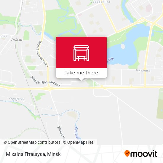 Міхаіла Пташука map