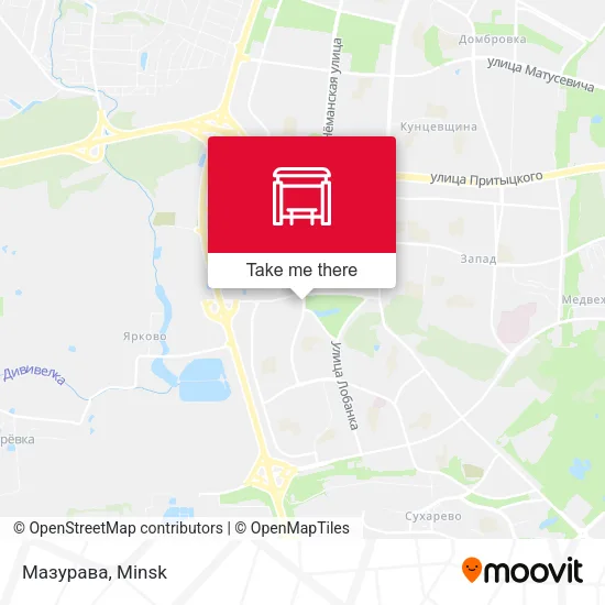 Мазурава map