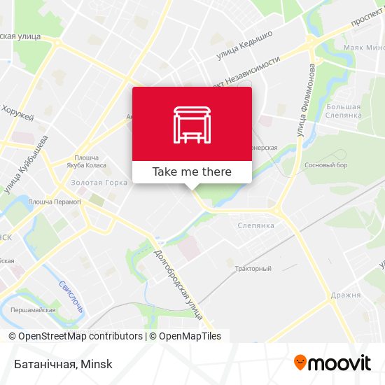 Батанічная map