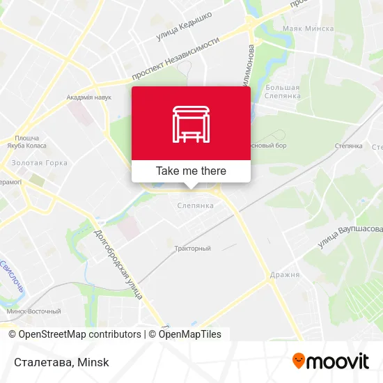 Сталетава map