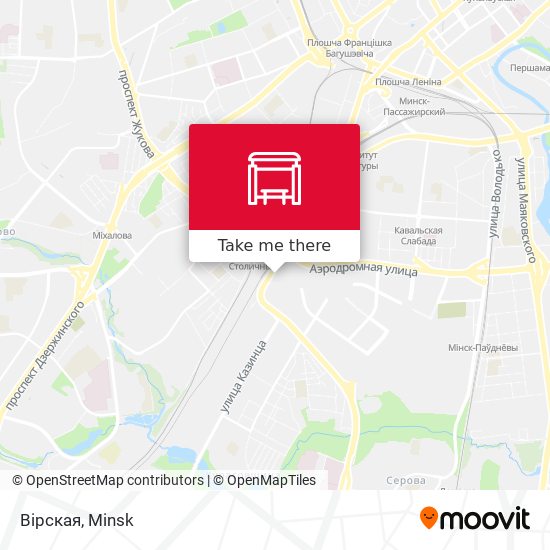 Вірская map