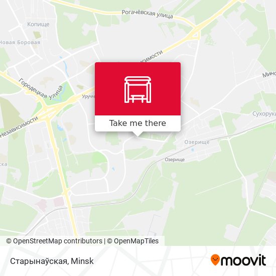 Старынаўская map