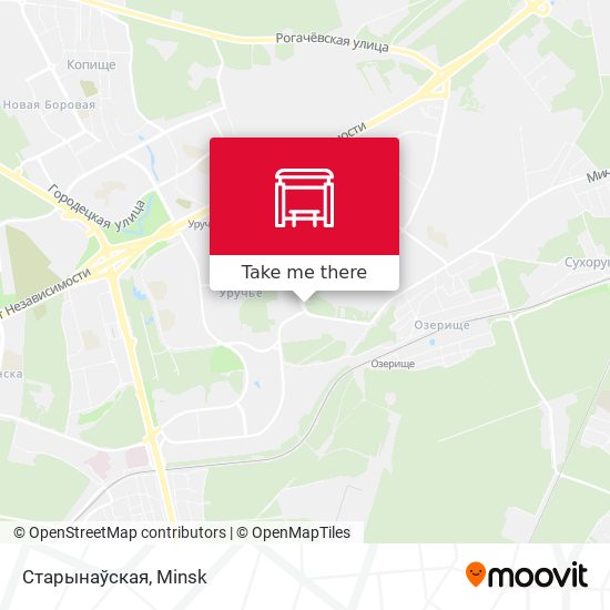 Старынаўская map