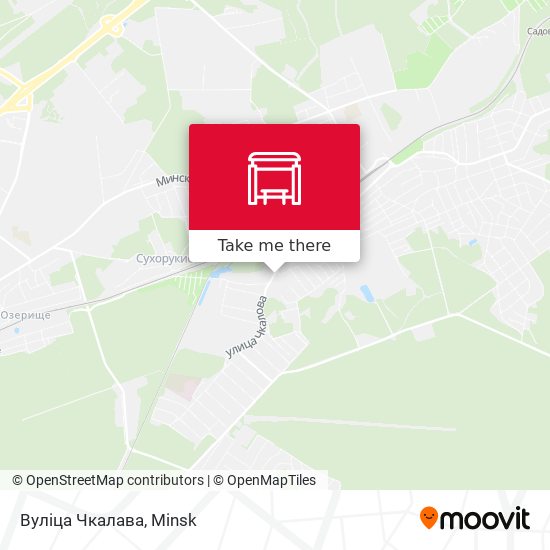Вуліца Чкалава map