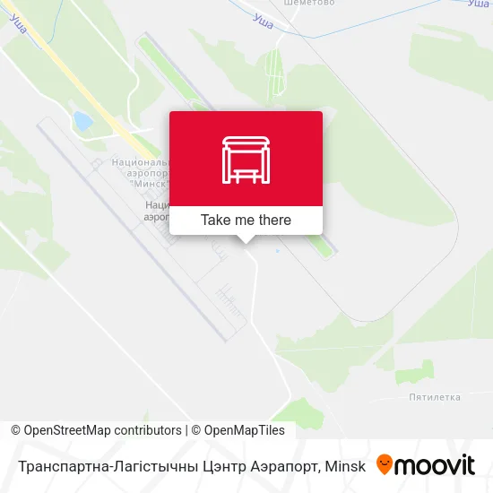 Транспартна-Лагістычны Цэнтр Аэрапорт map
