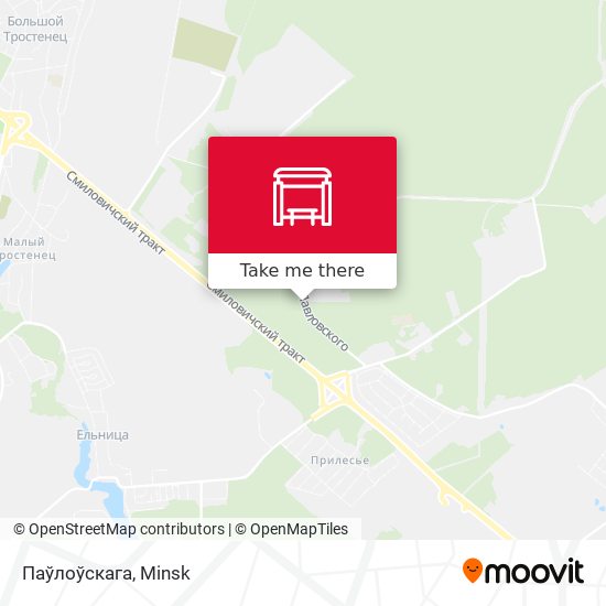 Паўлоўскага map