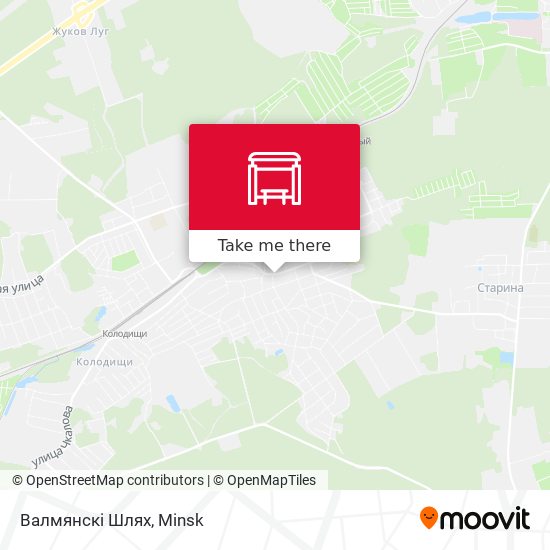 Валмянскі Шлях map