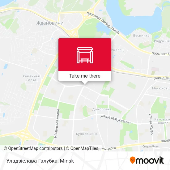 Уладзіслава Галубка map