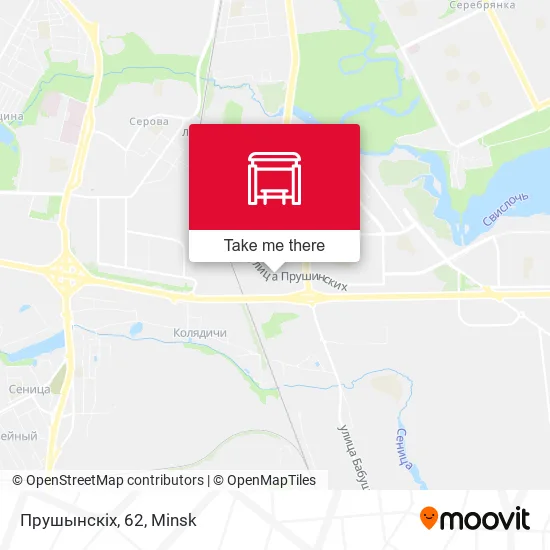 Прушынскіх, 62 map