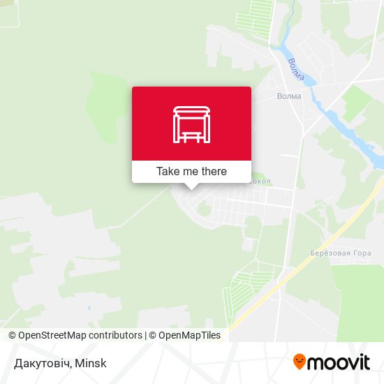 Дакутовіч map