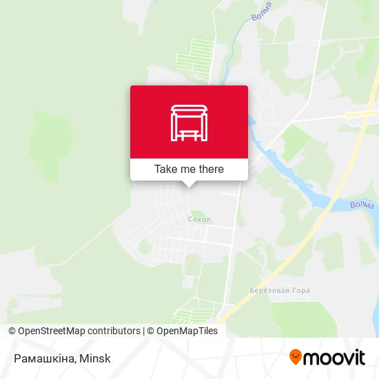 Рамашкіна map