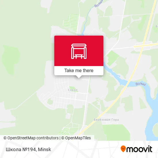 Школа №194 map