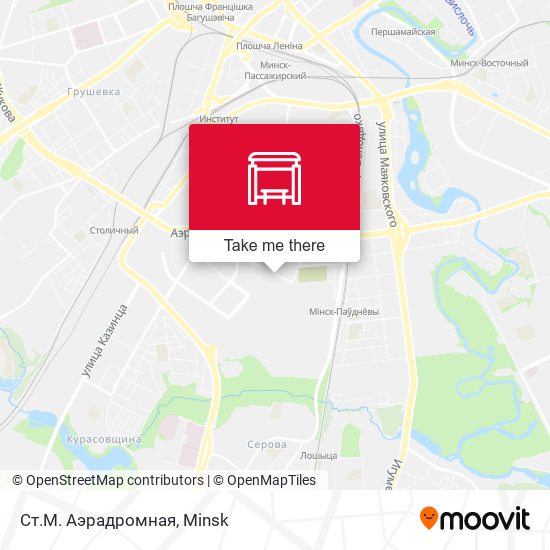 Ст.М. Аэрадромная map