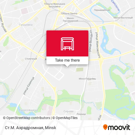 Ст.М. Аэрадромная map