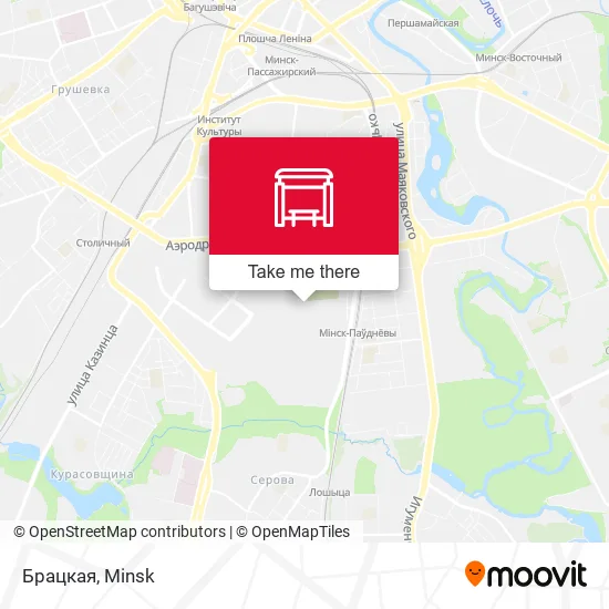 Брацкая map