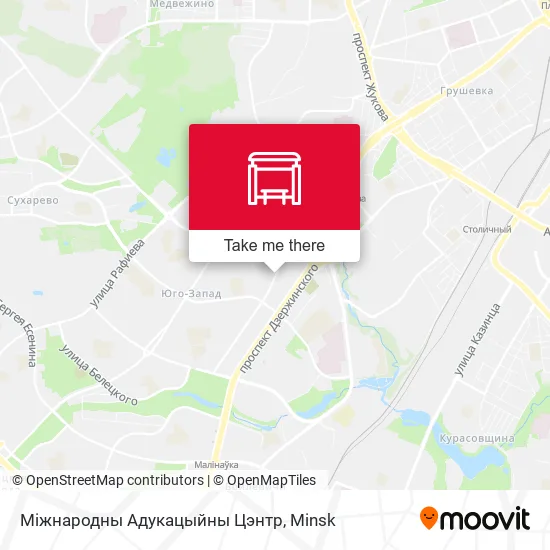 Міжнародны Адукацыйны Цэнтр map