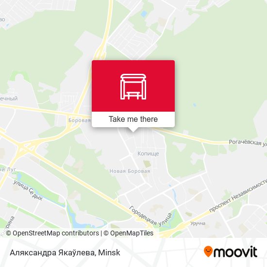 Аляксандра Якаўлева map