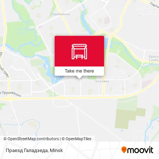Праезд Галадзеда map