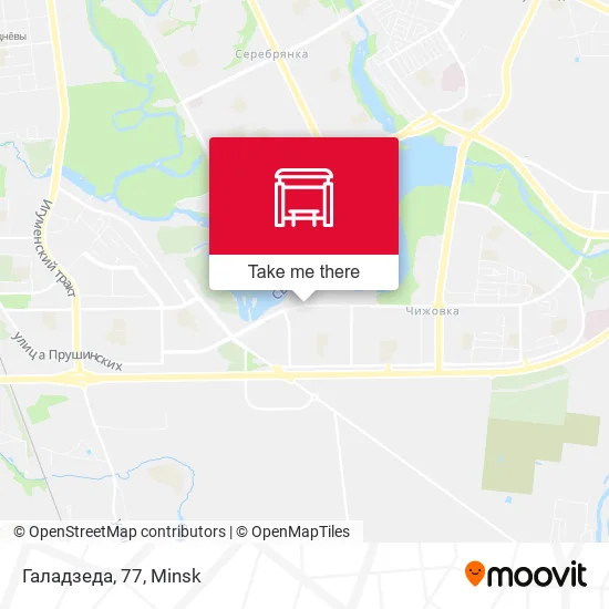 Галадзеда, 77 map