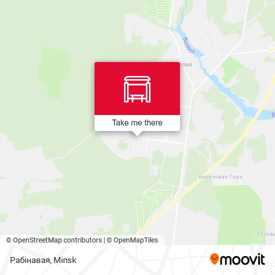 Рабінавая map