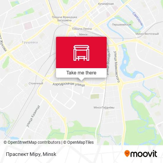 Праспект Міру map