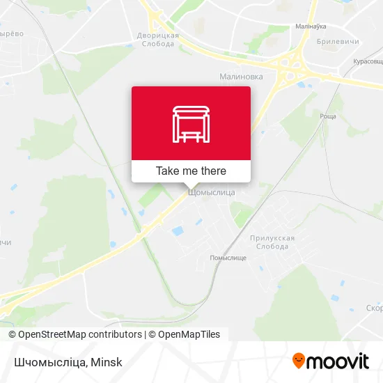 Шчомысліца map