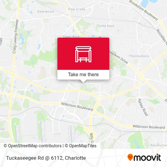 Tuckaseegee Rd @ 6112 map