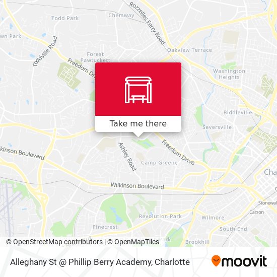 Alleghany St @ Phillip Berry Academy map