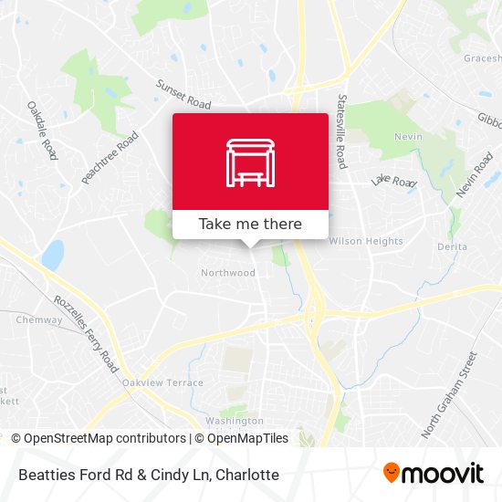 Beatties Ford Rd & Cindy Ln map