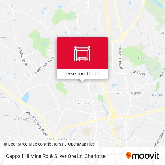Mapa de Capps Hill Mine Rd & Silver Ore Ln