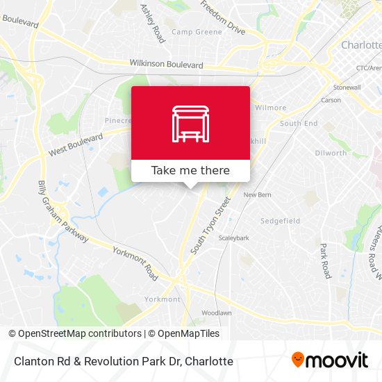 Clanton Rd & Revolution Park Dr map