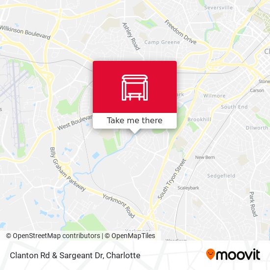 Clanton Rd & Sargeant Dr map