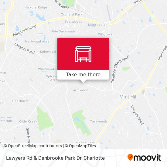 Mapa de Lawyers Rd & Danbrooke Park Dr