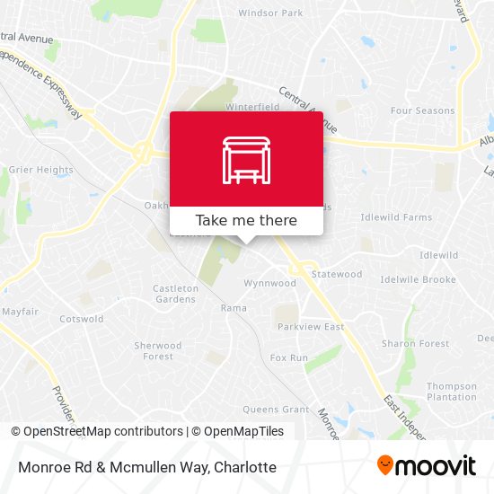 Monroe Rd & Mcmullen Way map