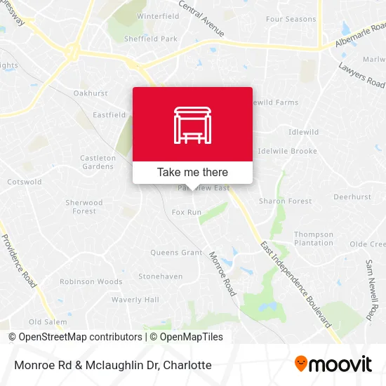 Mapa de Monroe Rd & Mclaughlin Dr