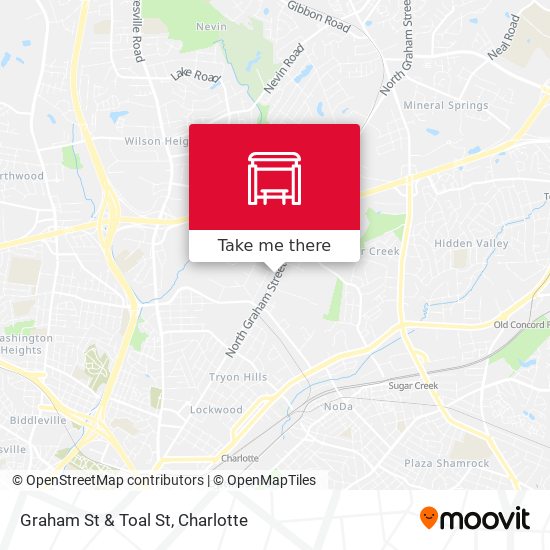 Graham St & Toal St map