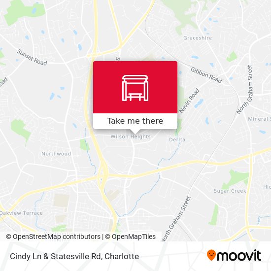 Cindy Ln & Statesville Rd map