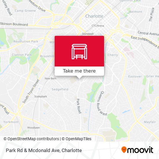 Park Rd & Mcdonald Ave map