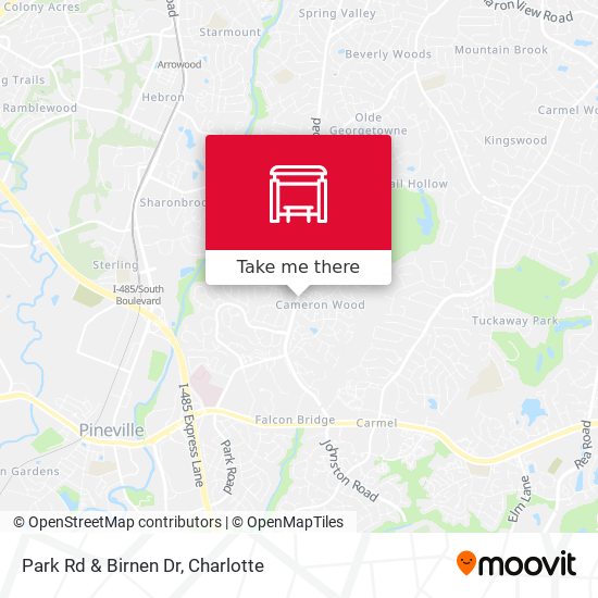 Park Rd & Birnen Dr map