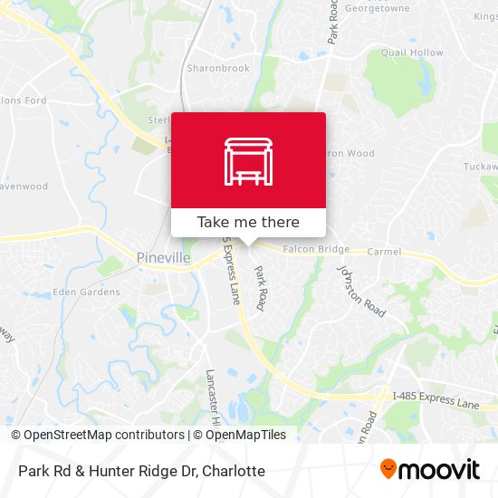 Mapa de Park Rd & Hunter Ridge Dr