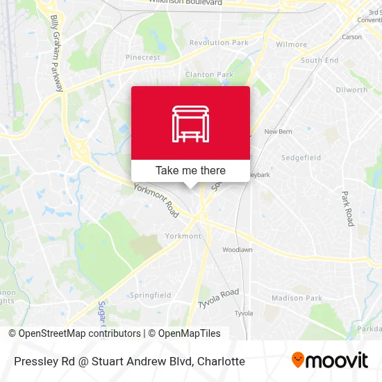Pressley Rd @ Stuart Andrew Blvd map