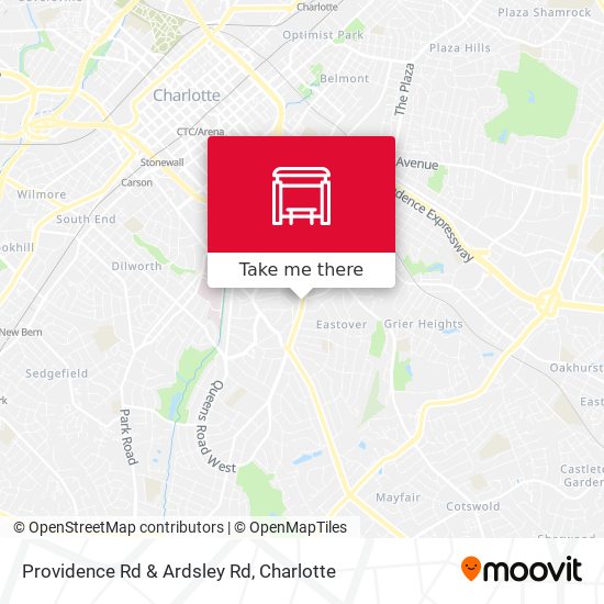 Providence Rd & Ardsley Rd map